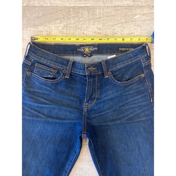 Lucky Brand Sweet N Low Womens Jeans Size 6/28 Dark Wash Denim - Picture 2 of 11